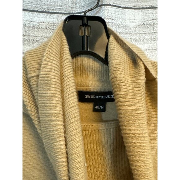 Repeat Wool & Cashmere Turtleneck Sweater Size 40/M - Picture 3 of 5